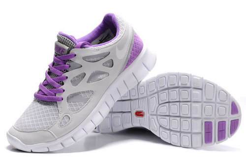 Nike Free Run 2 Womens Lime Violet Factory Store